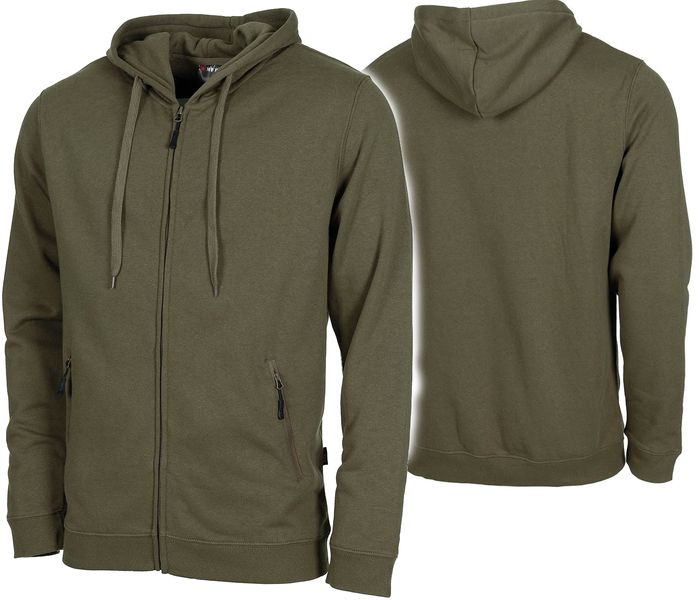 Bluza  Trainingsjacke Jogger oliwkowa M zdjęcie 1