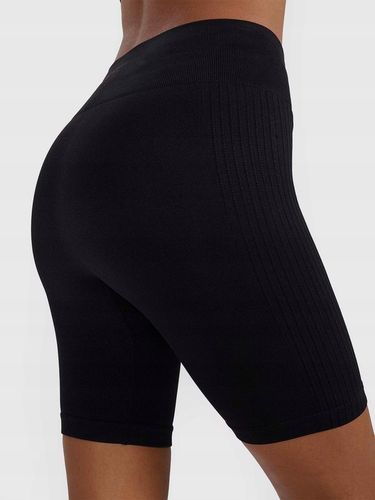 Legginsy Krótkie 4F Kolarki Damskie Leginsy Wysoki Stan Kryjące na Arena.pl