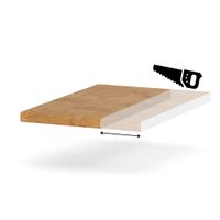 Blat Kuchenny Laminowany Blande Dąb Lancelot Drewniany 20-29cm Na Wymiar