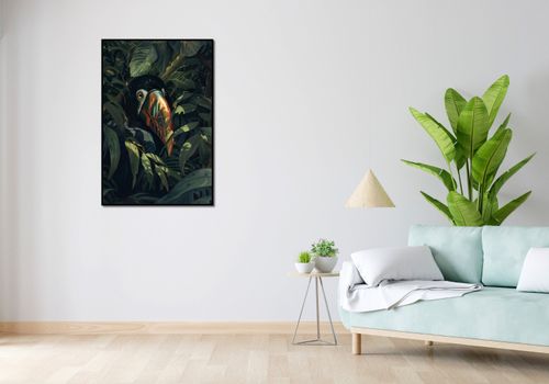 Plakat 68x101cm Skryty Tukan na Arena.pl