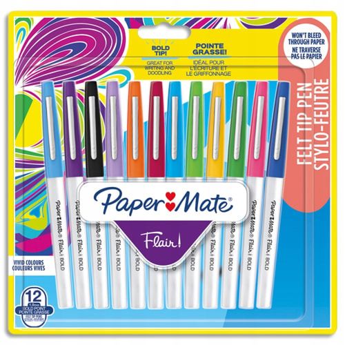 flamastry paper mate  flair bold bl 12 pe 4745 na Arena.pl