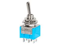 Przełącznik MTS 202 3A 250V podwójny on-on