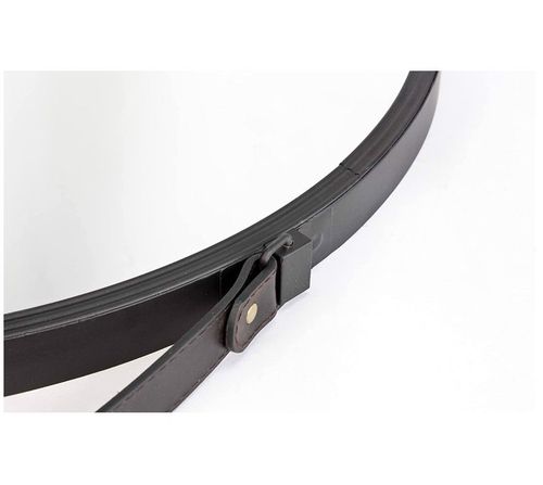 Lustro ścienne Inspire Barbier, okrągłe, ozdobne na Arena.pl