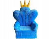 FOTEL PLUSZ ROZKŁADANY FOTELIK MASKOTKA DLA DZIECI