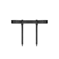 ouch! by shots pas do pończoch z motywem czaszek, czarny, skora bonded