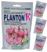 PLANTON K NAWÓZ DO PELARGONII BEGONII ROŚLIN KWITNĄCYCH KWIATÓW 4x200G