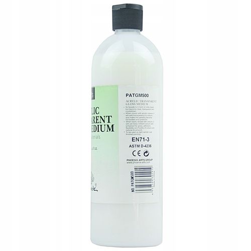 Medium akrylowe błyszczące Phoenix 500 ml ATGM na Arena.pl