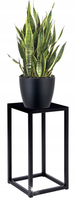 Kwietnik loftowy PIATTO 40 cm czarny