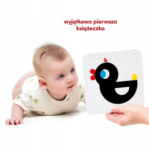 Duże Karty Kontrastowe Dla Dzieci W Wieku 0-3+ CzuCzu na Arena.pl