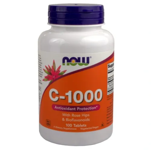 Now Foods Witamina C-1000 z Dziką Różą i Bioflawonoidami 100 tabletek na Arena.pl