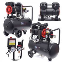 POFESJONALN kompresor K-2 bezolejowy 50L sprężarka powietrza cichy 2TŁOKI