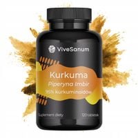 Kurkuma + Piperyna + Imbir EKSTRAKT Większa odporność i lepsze trawienie