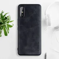 Etui AIORIA Vintage LEATHER do Xiaomi Redmi 9A czarny