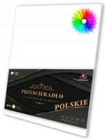 Prześcieradło bez Gumki Tradycyjne 160x200 cm Polskie Bawełna Bawełniane