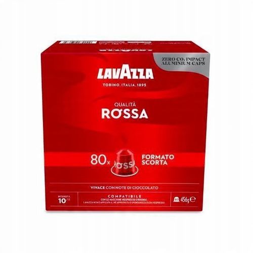 Kapsułki Z Kawą Do Nespresso Lavazza Espresso Qualita Rossa 80 szt na Arena.pl