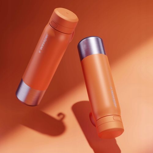 Butelka filtrująca stalowa bidon na wodę z filtrem WESSPER B2 ACTITEX na Arena.pl