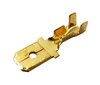 Wsuwka Konektor Męska Duża 6,3 mm - 10 sztuk