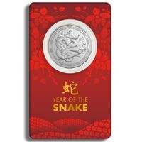 RAM: Lunar - Rok Węża Miedzionikiel 2025 Tetradecagon Coin