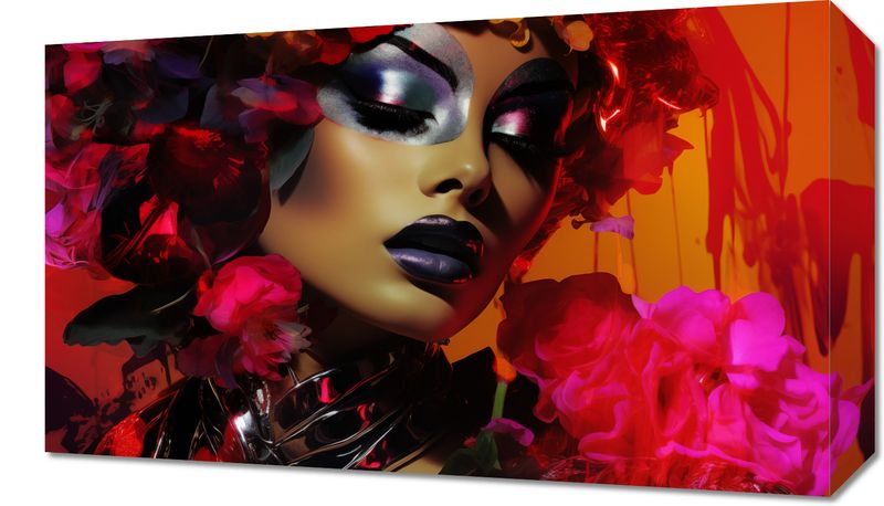 Obraz 50x30cm Kwiecista Diva zdjęcie 1