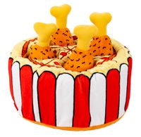 UNIQ PETS zabawka piszcząca dla psa kubełek Kentucky