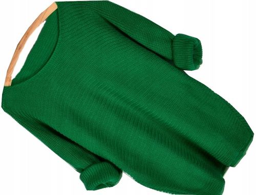 SWETER LUŹNY MIĘCIUTKI BLUZKA OVERSIZE MODNY SWETER 105 na Arena.pl