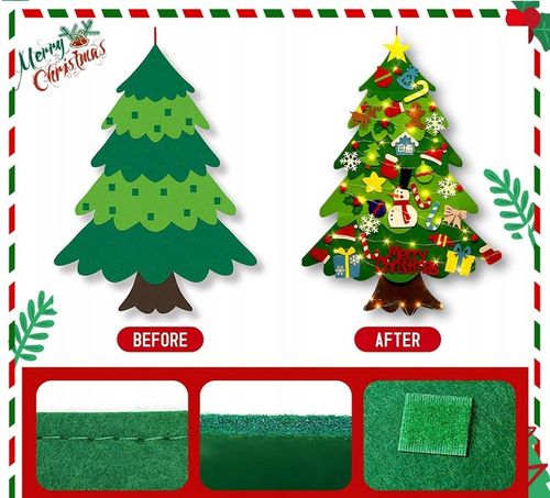 Choinka FILC RZEPY Święta dzieci + LED 100 cm na Arena.pl