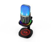 Mikrofon Przewodowy Pojemnościowy Redragon GM305 Echowave Czarny Gamingowy