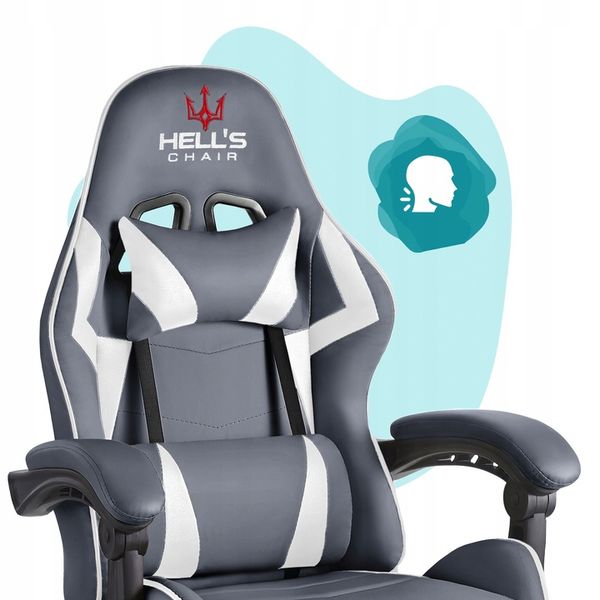 FOTEL GAMINGOWY DLA GRACZA BIUROWY HELL'S zdjęcie 12