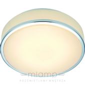 Plafon LAMPA sufitowa GLOBAL 28 105960 Markslojd łazienkowa OPRAWA okrągła LED 9W 3000K IP44 chrom biała