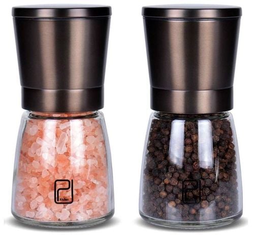 Zestaw Młynków Do Soli I Pieprzu Premium Black Ze na Arena.pl