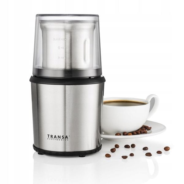 Młynek ROZDRABNIACZ 2w1 do ziaren kawy ziół orzechów TRANSA 300W zdjęcie 2