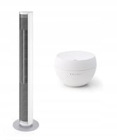 WENTYLATOR KOLUMNOWY PETER BIAŁY + AROMATYZER JASMINE BIAŁY STADLER FORM