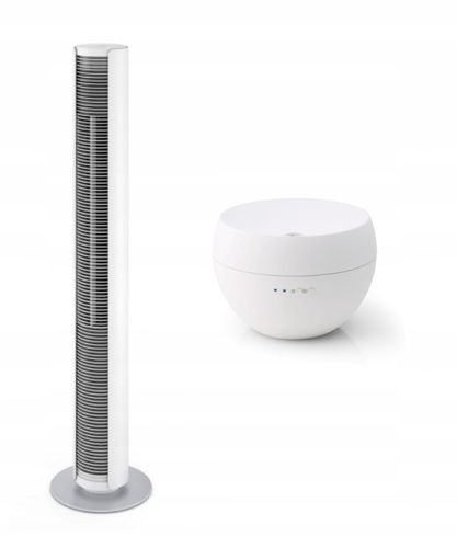 WENTYLATOR KOLUMNOWY PETER BIAŁY + AROMATYZER JASMINE BIAŁY STADLER FORM na Arena.pl