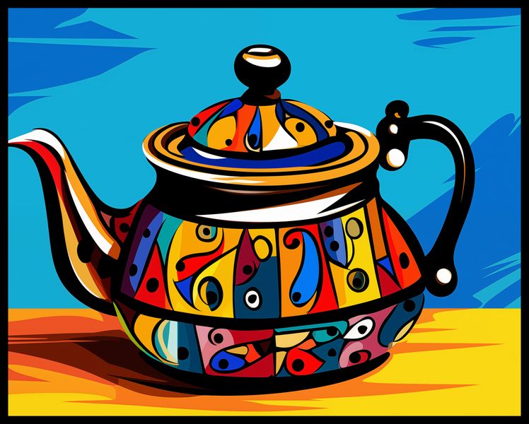 Plakat 76x60,5cm Może Herbatki? zdjęcie 2