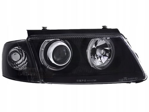 Reflektory przednie VW Passat B5 3B BLACK RINGI na Arena.pl
