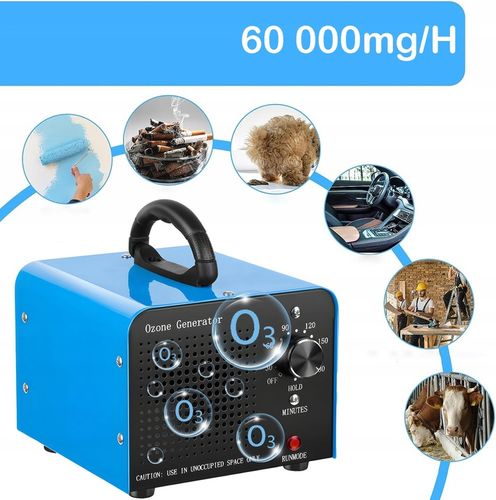 GENERATOR OZONU OZONATOR PROFESJONALNY 60000mg/h na Arena.pl