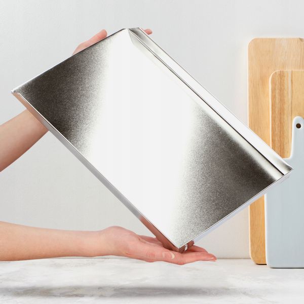 BLACHA OTWARTA FORMA DO PIECZENIA CIAST 40x27cm zdjęcie 2