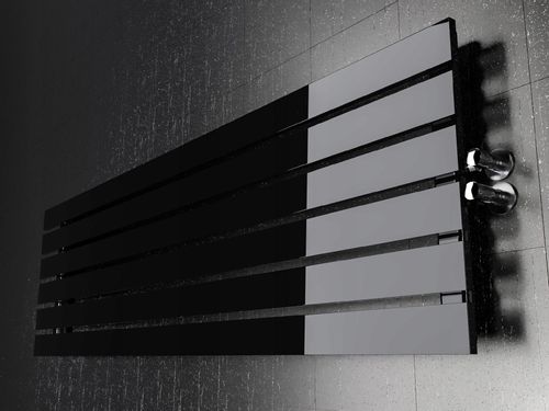 Grzejnik pokojowy poziomy BELLOSLIM 45x180 czarnyP na Arena.pl