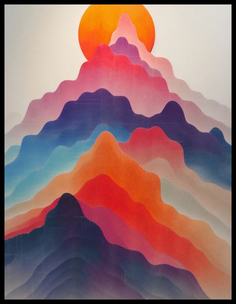 Plakat 50x65cm Gama Gór zdjęcie 2