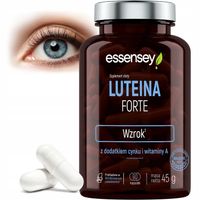 LUTEINA FORTE + WITAMINA A + CYNK NA OCZY WZROK MAX PORCJA 180 DNI WEGE