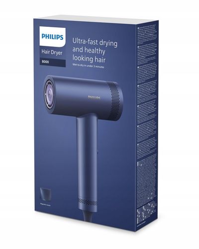 Suszarka do włosów PHILIPS BHD839/00 Niebieski na Arena.pl