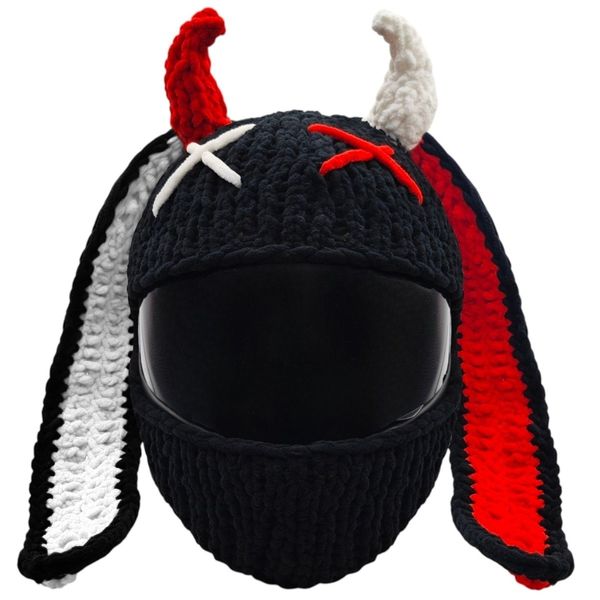 Czapka na kask Horned Devil Rider zdjęcie 2