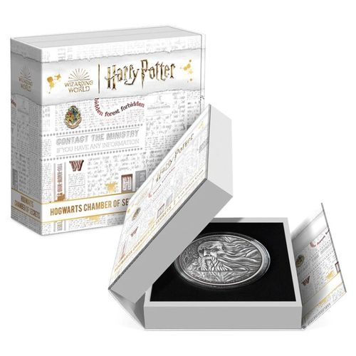 Niue: Harry Potter - Hogwarts Chamber of Secrets 1 uncja Srebra 2023 Antique Finish na Arena.pl