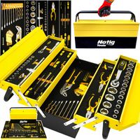 ZESTAW NARZĘDZI KLUCZY WALIZKA NARZĘDZIOWA KLUCZE NASADOWE BITY WKRĘTAKI