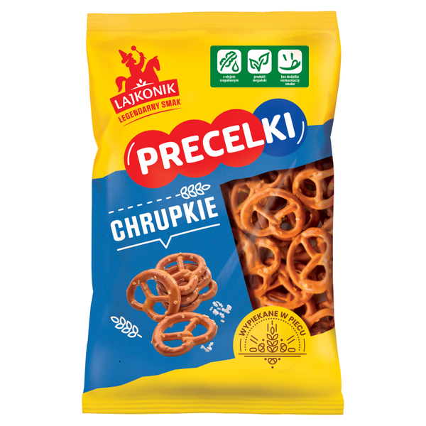 Lajkonik Precelki chrupkie 130 g zdjęcie 1