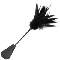 darkness bat z piorkiem czarny 48 cm - dwustronny model premium
