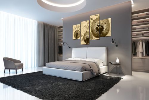 Obraz 120X70 Dmuchawce Na Kremowym Tle na Arena.pl