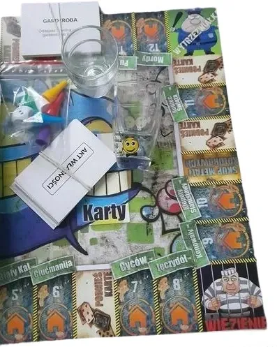 GRA PLANSZOWA ŻULOBIZNES Z KIELISZKAMI TOWARZYSKA na Arena.pl