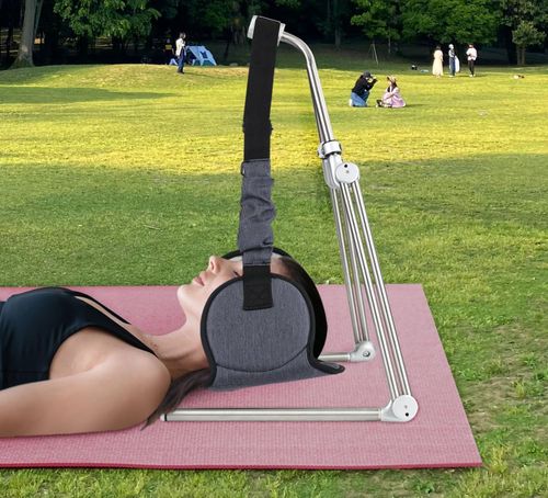 Hamak do głowy i szyi Toogel z regulowanym stojakiem przenośny na Arena.pl