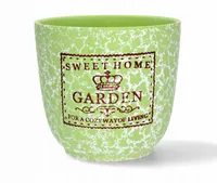 Osłonka ceramiczna doniczka ogród balkon taras 3